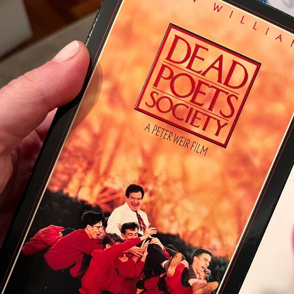 Dead Poets Society with Robin Williams /‎ VCR Tape  (previously owned) - Picture 1 of 6